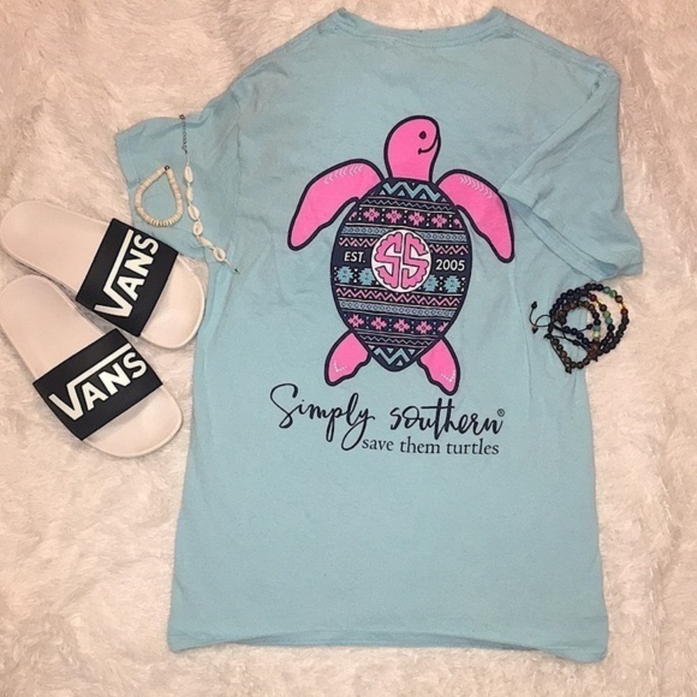 💥HOST PICK💥 Simply Southern short sleeve shirt #83